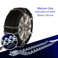 thumbnail image 1 of Awdenio Automobile Tire Anti-skid Chain Metal Snow Chain Thickened Ice Breaking Nail Mud Snow Sand Universal Emergency Chain, 1 of 1