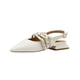 thumbnail image 5 of Flat Balerina Para Dama Salamandra® Beige Elegante Oficina cafe 23, 5 of 7
