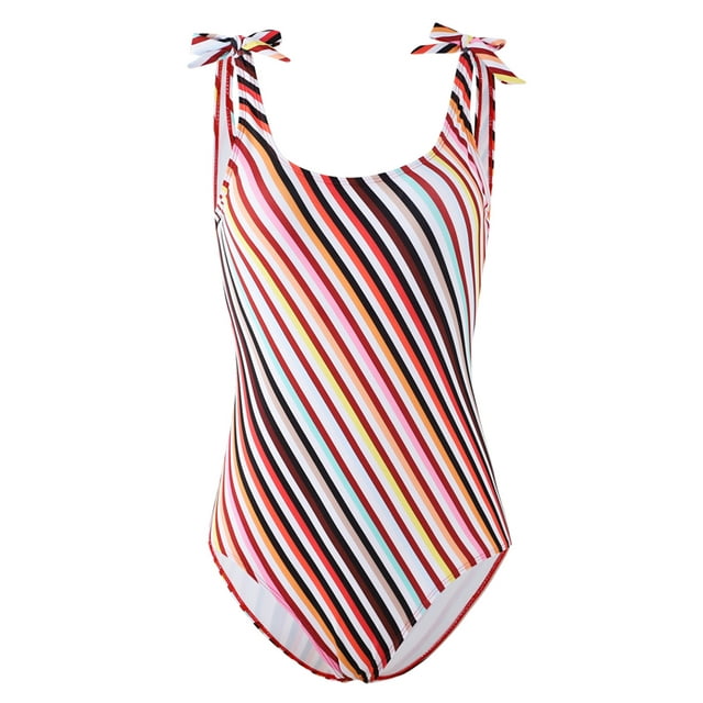 LIORA Women’s Retro Classic High Cut Low Back One Piece Swimwear