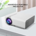 thumbnail image 1 of Neinkie YG530 Mini LED Projector Remote Control Manual Focusing HDMI-compatible /USB/VGA/SD/AV Eye Protection Stereo Sound Large Screen True Color 1080P High Clarity Home Phone Projector for Office, 1 of 9