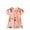 Pink, variant on CYRBOKO Toddler Girls Nightgowns, Printed Short Sleeve Cotton Lightweight Night Dresses Pink Size 3-4 T