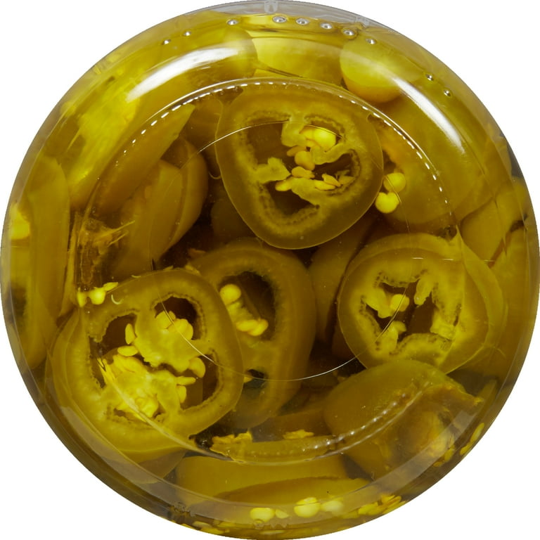 Mezzetta Sliced Hot Jalapeño Peppers, 32 fl oz Jar, Robust Flavor