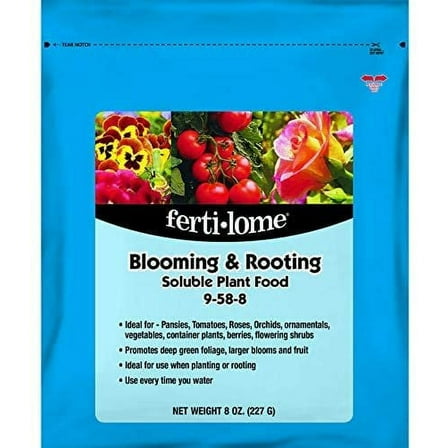 Ferti-Lome Blooming & Rooting Powder Plant Food 8 oz. - Case of: 1