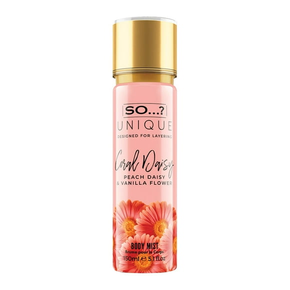 Perfume Body Mist ¿Así que...? Exclusiva Coral Daisy, 150 ml, para mujer