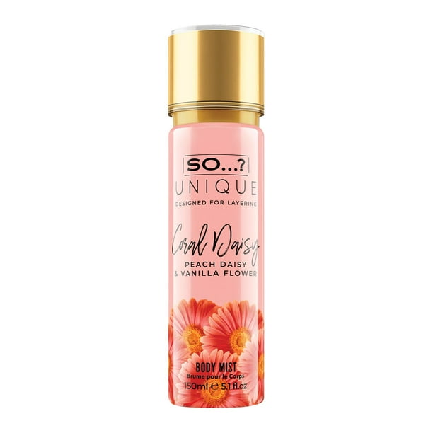 Perfume Body Mist ¿Así que...? Exclusiva Coral Daisy, 150 ml, para mujer