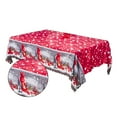 thumbnail image 4 of Baohd Decorative Christmas Tablecloths Cartoon Xmas Home Party Decorations Festival Table Cover, 4 of 8