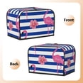 thumbnail image 3 of Picia Flamingo Print 2 Slice Toaster Cover , Toaster Protector Dustproof Kitchen Appliance Cover, Kitchen Appliance Dustproof Protector, 3 of 7