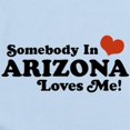 thumbnail image 2 of CafePress - Somebody In Arizona Loves Me Body Suit - Long Sleeve Cotton Baby Bodysuit, 2 of 4