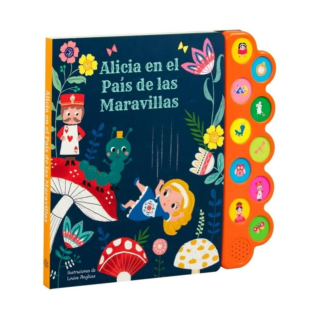 Alicia en el país de las maravillas (Libro infantil con 10 sonidos) Blanco