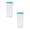 Blue 2PC, variant on AFACUHX Airtight Bread Storage Containers with Lid Plastic Reusable Loaf Cake Bread Box with Clear Dispenser Refrigerated Sealed to Keep Bread Fresh Crisper for Home and Kitchen Storage