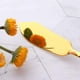 thumbnail image 5 of Cuchillos de postre de queso de acero inoxidable, juego de 6, cuchillo de mantequilla para desayuno, esparcidor de sándwich rebanador (dorado), 5 of 5