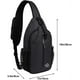 thumbnail image 4 of WATERFLY Mochila bandolera con bandolera, bolsa de viaje, senderismo, bolsa de pecho, mochila, 4 of 4