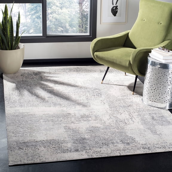 Safavieh Invista Peregrine Abstract Area Rug, Gray/Ivory, 5'3" x 7'6"