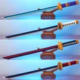thumbnail image 2 of Samurai Sword Building Blocks Ninja Blade Katana Japanese Anime Butterfly Nichirin Knife Bricks Children Toys for Adult, 2 of 10