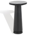 thumbnail image 5 of Safavieh Couture Valentia Modern Marble and Manufactured Wood Round End Table, Black, 5 of 10