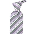 thumbnail image 2 of Men's Classic Striped Necktie for Him | Affordable Wedding Tie's | Scott Allan Neck Tie Ties, 2 of 6