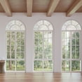 thumbnail image 6 of Autotech Park Pebble window shade in 51 inches diameter, compatible with Arched Window, 6 of 7