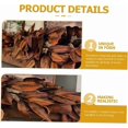 thumbnail image 6 of 2025 NEW Brown Magnolia Fall Garland 6Ft Artificial Garland with Pinecones, Indoor Outdoor Fall Decor for Home, Autumn Mantel Garland, Thanksgiving Decorations & More(1PCS), 6 of 9