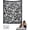 Animals, variant on DIY Coloring Blanket, Polyester Soft Throw Blanket,50"x60" Soft Sherpa Throw, Pre-Printed Pattern Blanket with Washable Fabric Markers, Multipurpose Decor Blanket (Christmas)
