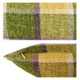 thumbnail image 4 of Rejilla clásica rural poliester tiro cuadrado almohada cubierta de la caja home decor6, 4 of 7
