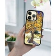 thumbnail image 5 of FINCIBO Soft Rubber Protector Cover Case for Apple iPhone 14 Pro Max 6.7" 2022, Van Gogh Mulberry, 5 of 5