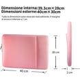 thumbnail image 2 of Laptop Sleeve 15.6 Inch Laptop Bag for Notebook Computer, Laptop Sleeve Bag with, 2 of 5