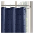 thumbnail image 4 of Cotton Jacquard Pom Pom Shower Curtain, 4 of 6