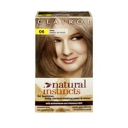 Clairol Natural Instincts 06 Linen Medium Ash Blonde Non-Permanent Color, 1.0 KIT