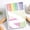 🔥 Green, variant on Sentmoon Small Notebook Notebook Journal Loose Leaf Stickys Notes Pads Notepads and Notebooks In Various Combinations Versatile and Suitable for and Office Workers Alike