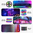 thumbnail image 4 of LED Signal Amplifier Repeater Controller TTL Amplifier 1 to 8 Support Addressable LED Strip Lights for WS2812B WS2811 A, 4 of 8