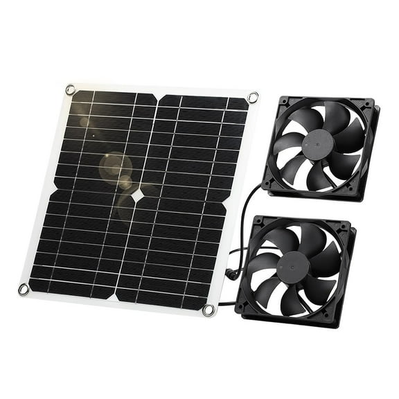 Electric fan,Solar Fan And Waterproof 3000 Kit With Dual With Dual Fan Rv Attic Solar Powered Fan Kit With Dual Fan 12w 3000 Rpm Solar 12w Rv Fan 12w Rv Attic Resilient