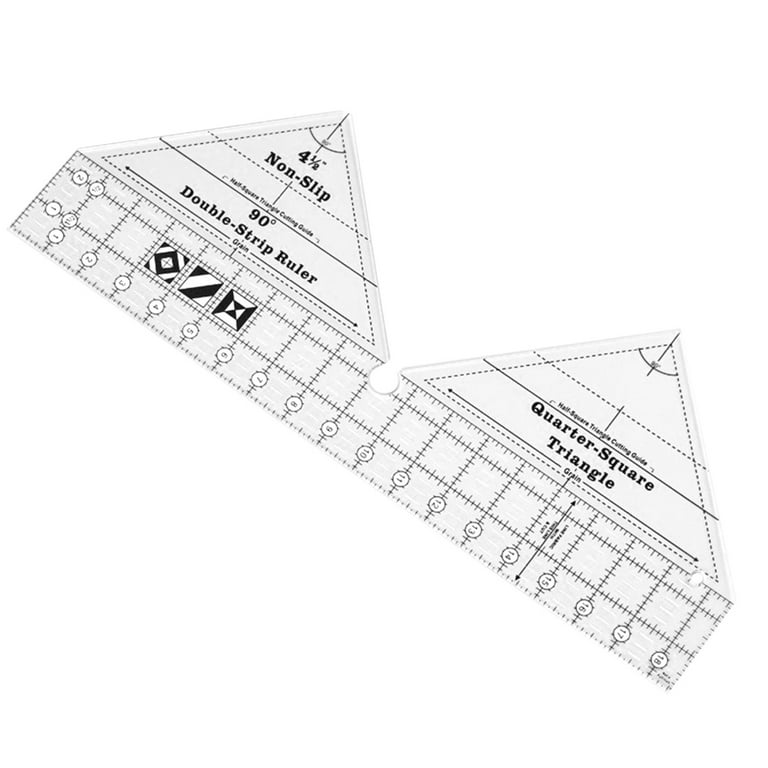 EUBUY Plastic Tailor Ruler Drawing Design Template Clothing Clothes Tool  Ruler for Sewing DIY Fabric Crafts 8 inches