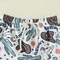 thumbnail image 6 of HCNTES Baby Boy's Summer Attire Dinosaur Print Cotton Short Sleeve Button - up with Pocket Shorts 2PCS for Cute and Comfy Wear,6-12 Months, 6 of 9
