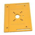thumbnail image 2 of Placa de inserción de mesa de enrutador de aluminio, soportes deslizantes de guía, enrutador de madera CNC, placa abatible para máquina de grabado de solo plato shamjiam Insertar placa, 2 of 7
