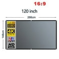 thumbnail image 2 of Projector Screen 16:9 Metal Anti Light Curtain Reflective Fabric Cloth ,Wrinkle-Free, 2 of 7