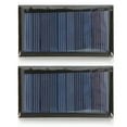 thumbnail image 4 of Ecomeon Outdoor Portable Solar Panel,2Pcs Solar Panel Good Light Transmittance 0.3W 5V 60MA 68x37mm Polysilicon Solar Cell Panel For Low Power Appliances,Solar Cell Panel, 4 of 8