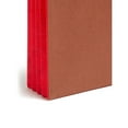 thumbnail image 4 of Smead® Extra-Wide Expansion End-Tab File Pockets, 12"W Body, Letter Size, 30% Recycled, Red, Box Of 10, 4 of 5