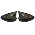 thumbnail image 3 of M Style Side Mirror Covers Caps For Ford Fiesta MK7 2009-2018 Rear View Mirror Case Cover Cover Accessories Add On Glossy Black, 3 of 4