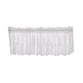 thumbnail image 1 of Cortina corta de encaje Media cortina Ventana Cortina Transmisión de luz para la cocina en casa Balcón 74x61cm Blanco, 1 of 6