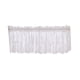 thumbnail image 1 of Cortina corta de encaje Media cortina Ventana Cortina Transmisión de luz para la cocina en casa Balcón 74x61cm Blanco, 1 of 6