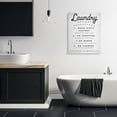 thumbnail image 2 of Stupell Industries Laundry Options Sign Funny Cleaning Suggestions Inspirational Painting Gallery Wrapped Canvas Art Print Wall Art, 30 x 40, 2 of 6