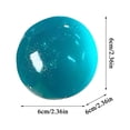 thumbnail image 2 of Snowball Crunch - Sensory Squeeze - Soft Squeeze Decompression Dough, Stress Relief Ball, 2 of 6