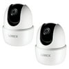 2 Pack Lorex W261AQC-E 1080p Full HD Smart Indoor Wi-Fi Pan-Tilt Security Camera
