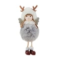 thumbnail image 1 of Antler Angel Small Charm Cute Doll Plush Christmas Doll (asta gris), 1 of 4
