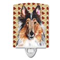thumbnail image 1 of Carolines Treasures SC9670CNL Collie Fall Leaves Ceramic Night Light, 1 of 2