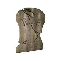 Cracked & Weathered Halloween Tombstone