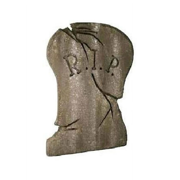 Cracked & Weathered Halloween Tombstone