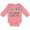 Mauve, variant on Inktastic My Granna Loves Me Boys or Girls Long Sleeve Baby Bodysuit