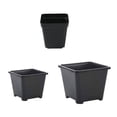 thumbnail image 3 of stanreset Planter Thicken Flower Pots Plant Accessories Nursery Reusable Container Garden Office Desktop Decoration 7*7*4.7cm, 3 of 9