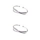 thumbnail image 1 of Brazalete de brazo Minnieouse Adorno para el cuerpo Lazo Plata 2piezas, 1 of 6